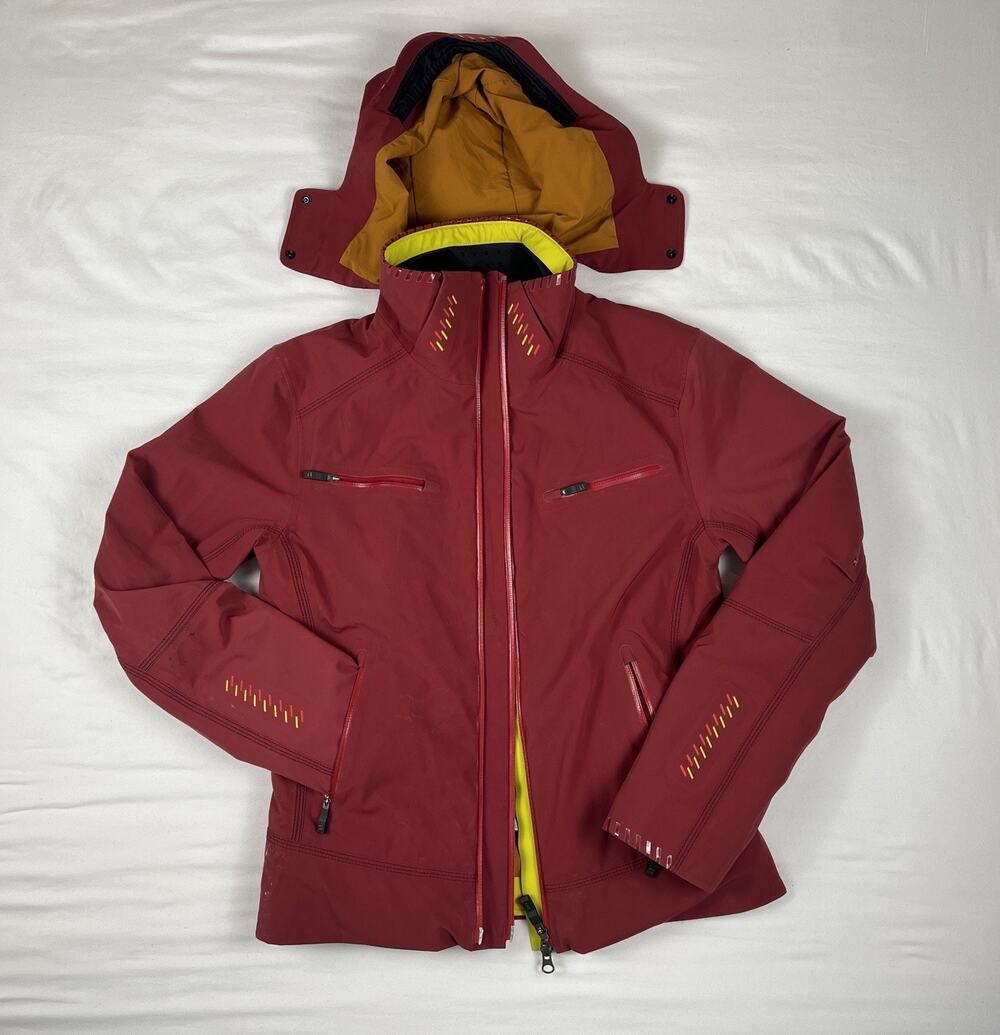 Mountain Force Rider Snow Ski Snowboarding Jacket Women US Sz 8 Medium Plum Red